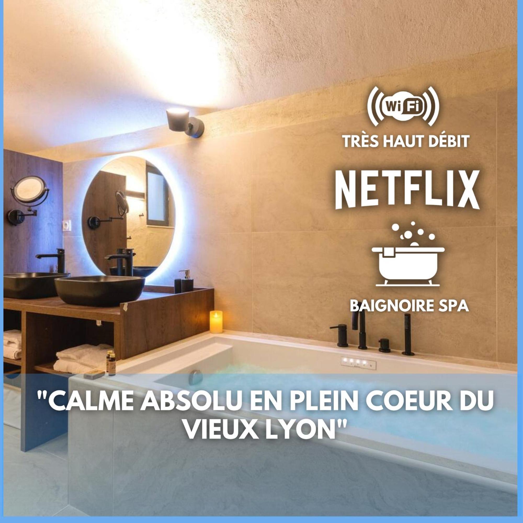 Cocoon Du Vieux Lyon - Luxury Apartment - Balneo Екстериор снимка